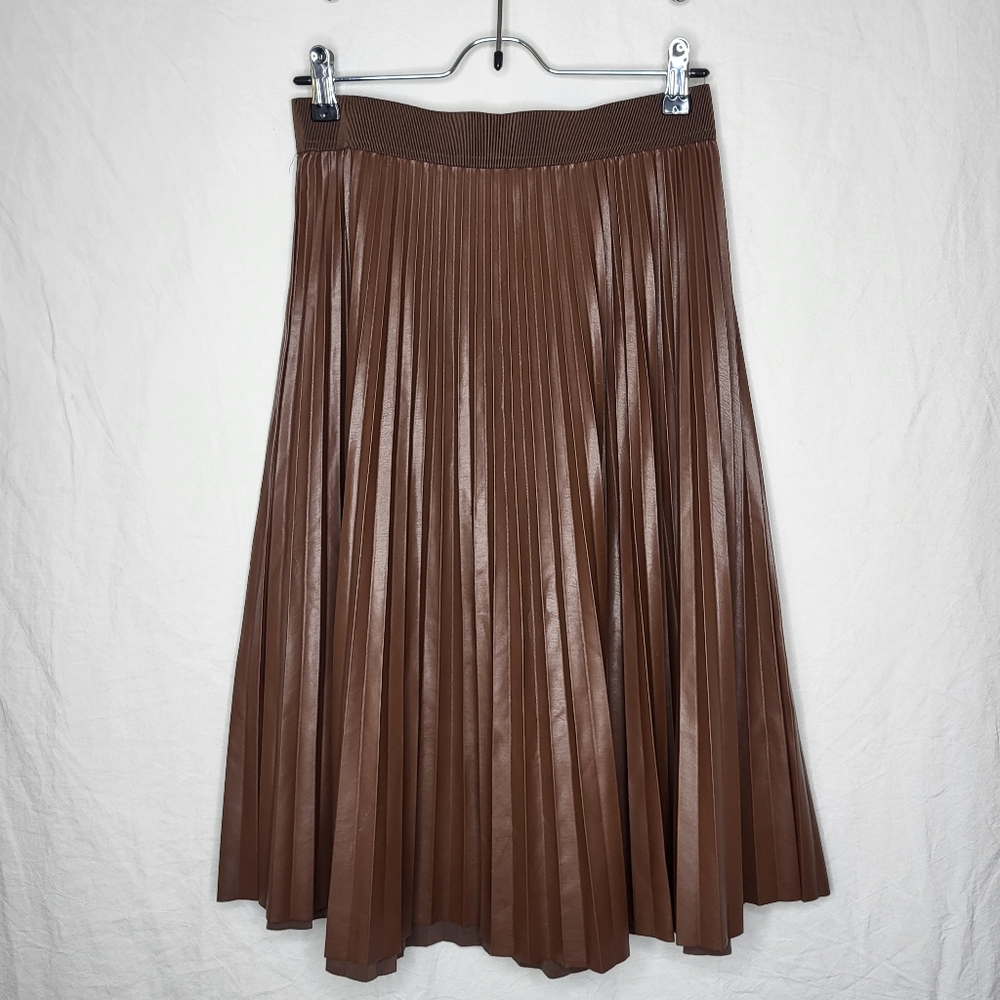 Joe Fresh Midi Pleated Skirt